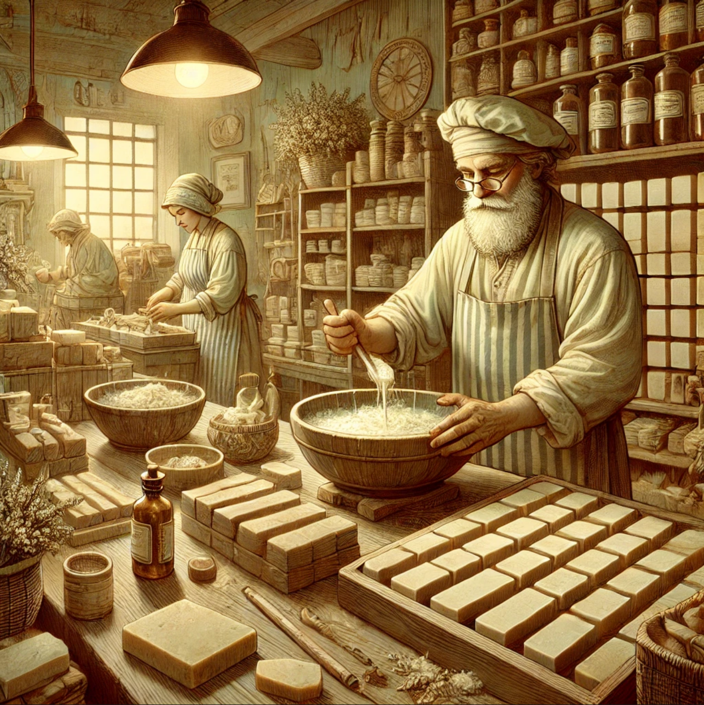 SOAP-MAKING