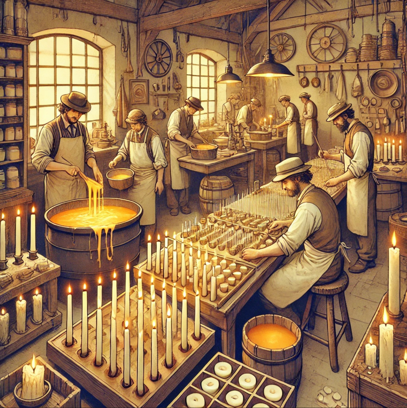 CANDLE-MAKING